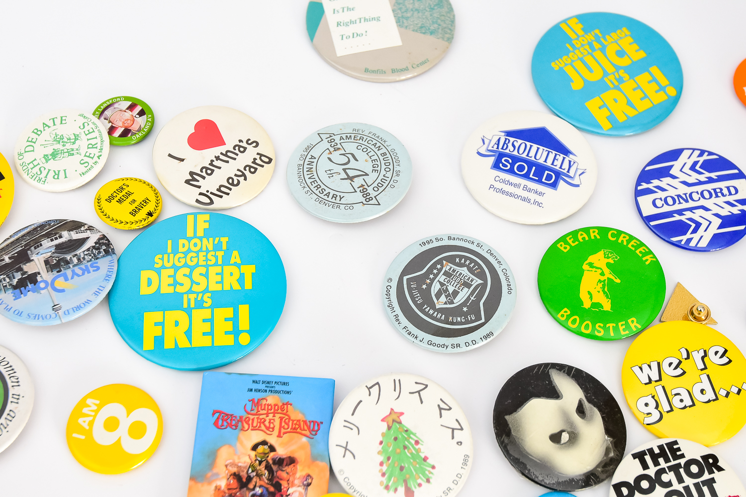 Large Badge Assortment