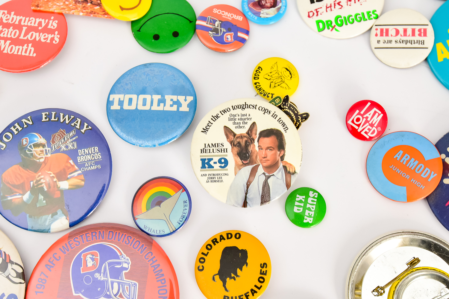 Large Badge Assortment