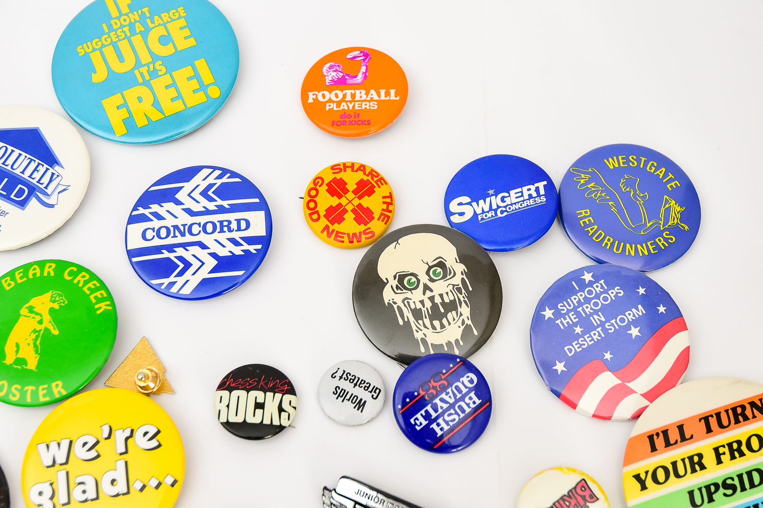 Large Badge Assortment