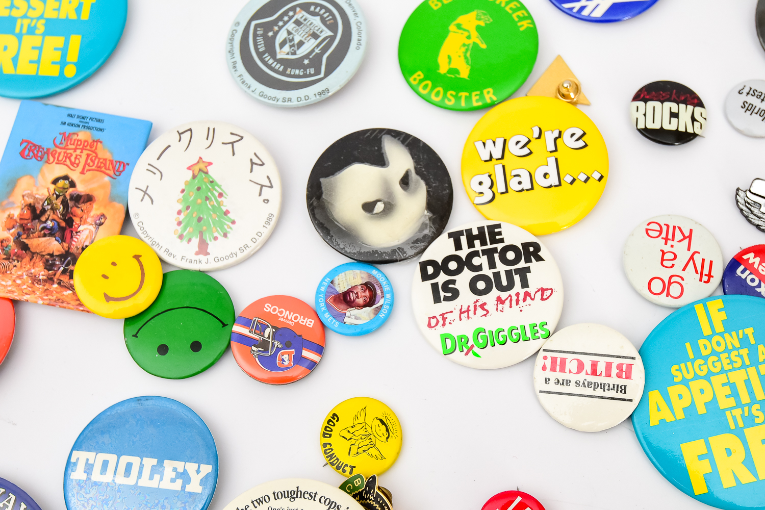 Large Badge Assortment