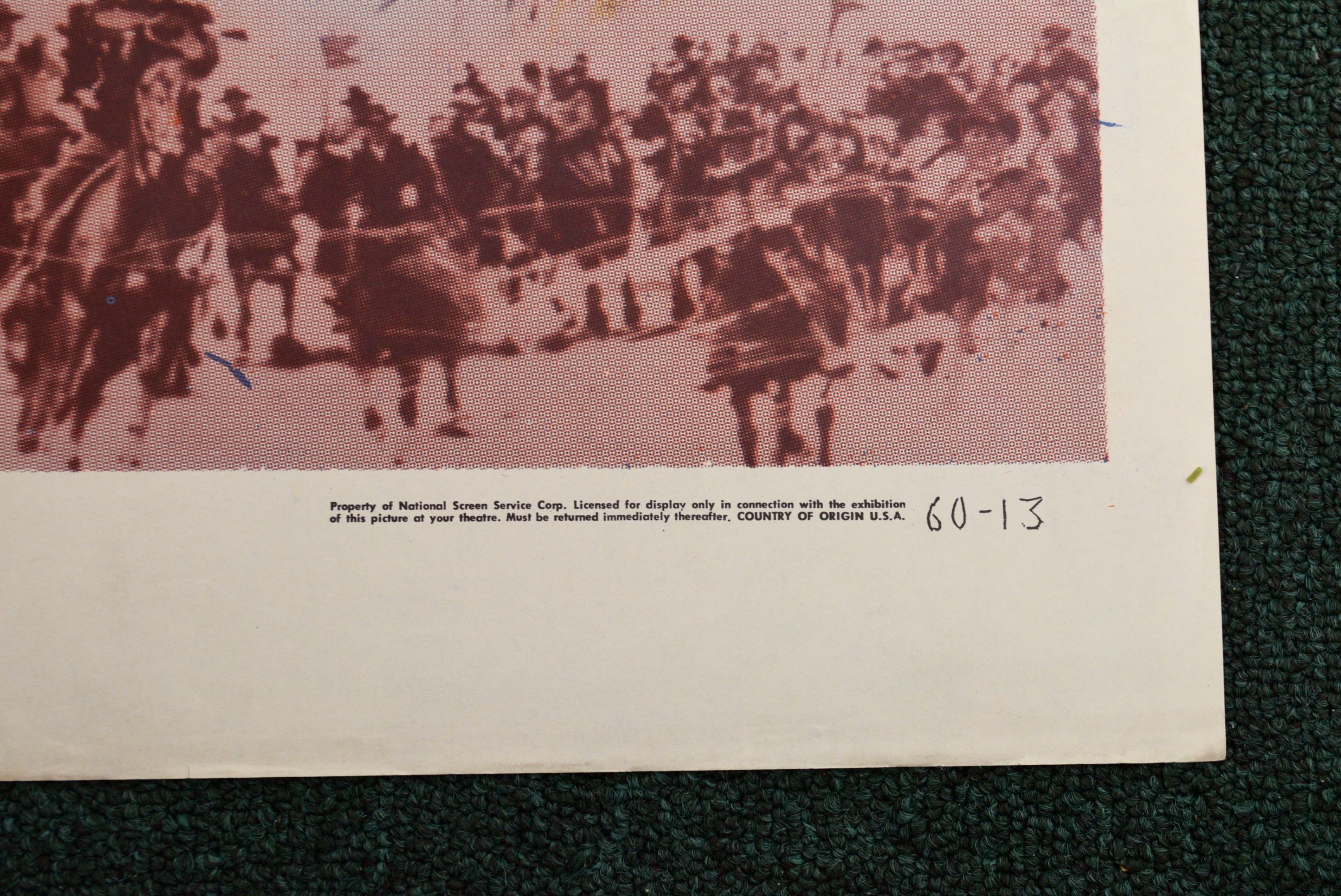 1946 "Duel in the Sun" Promotional Film Poster