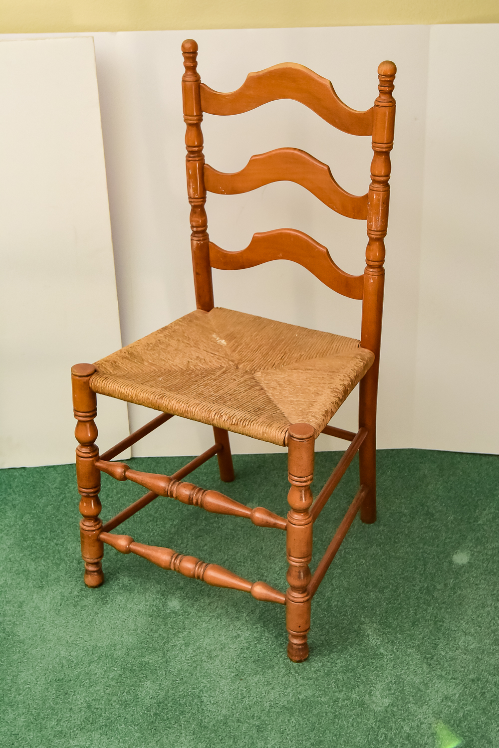 Country Chair and Shoe Rack