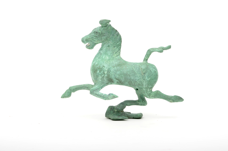 Galloping Bronze Horse Replica