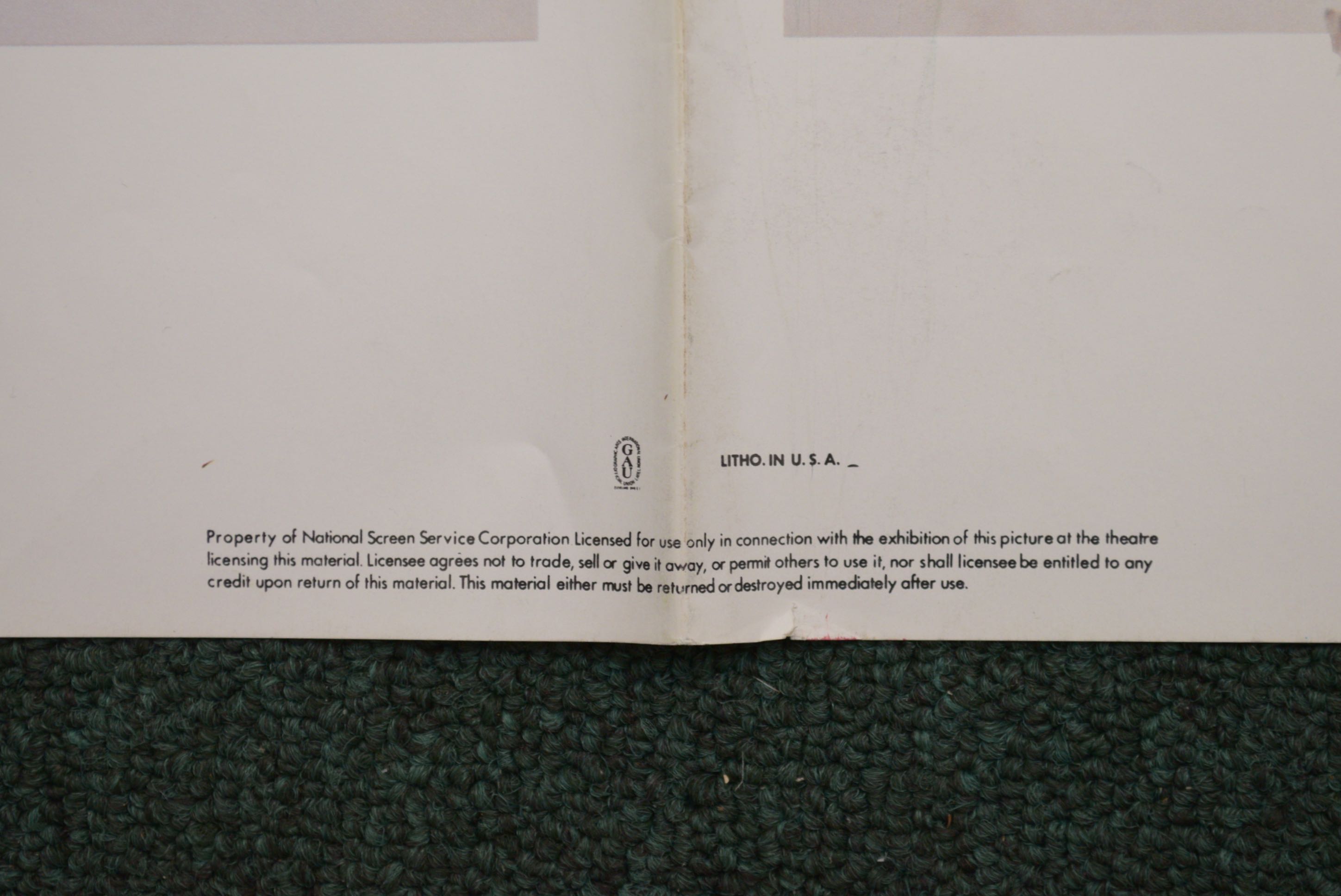 Authentic 1980 "Dr. Zhivago" Theater Poster