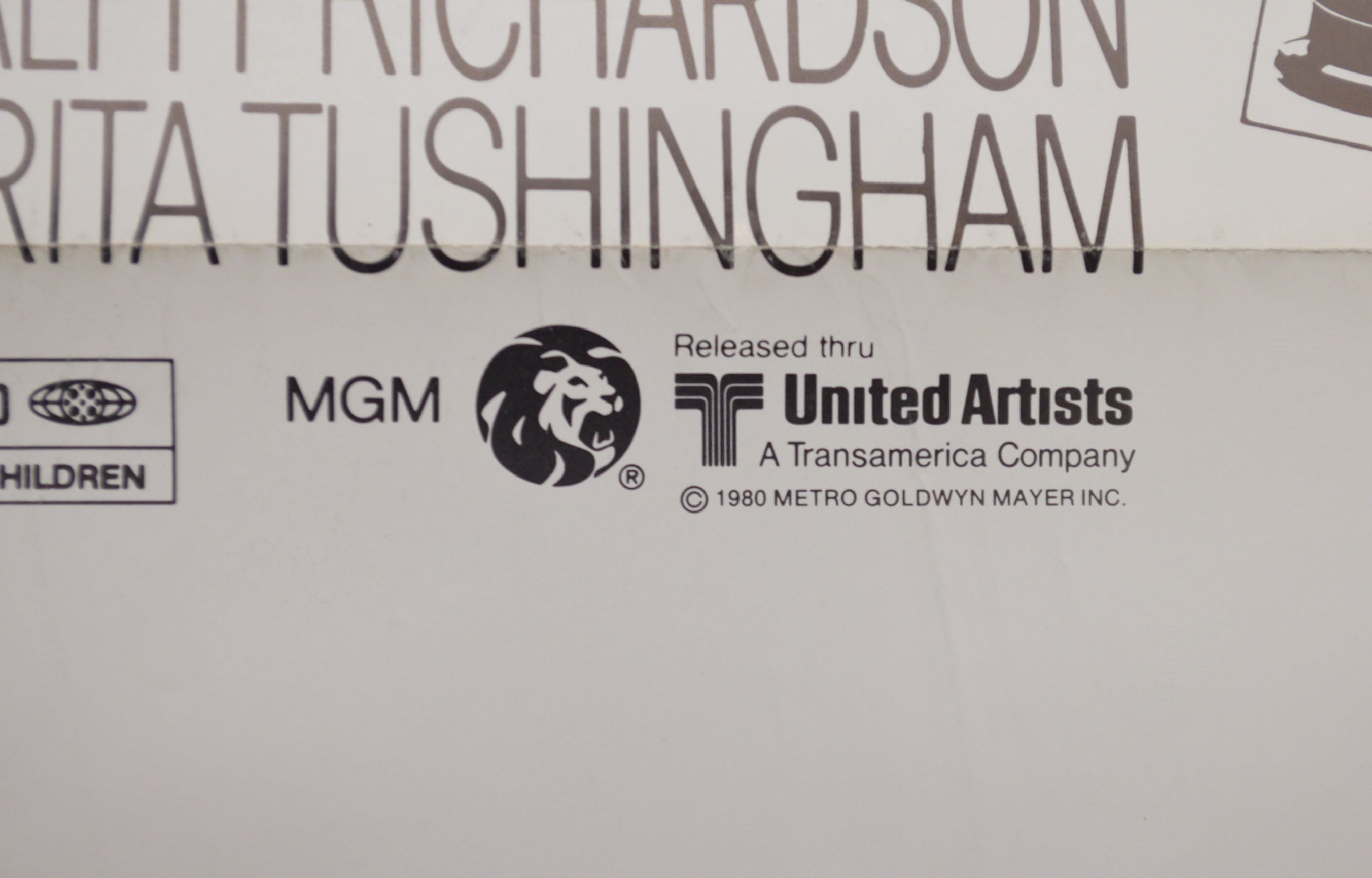 Authentic 1980 "Dr. Zhivago" Theater Poster