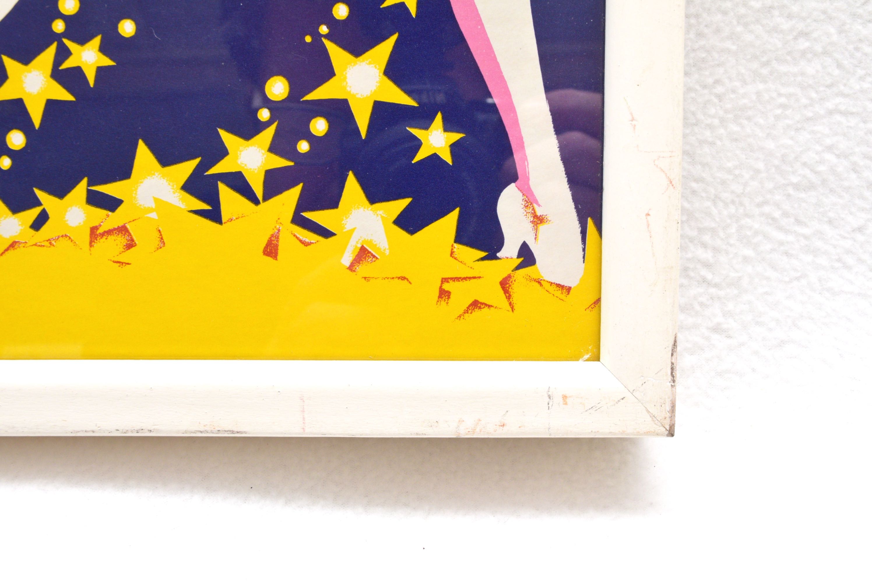 Framed Theater Poster - Angela Lansbury in Gypsy