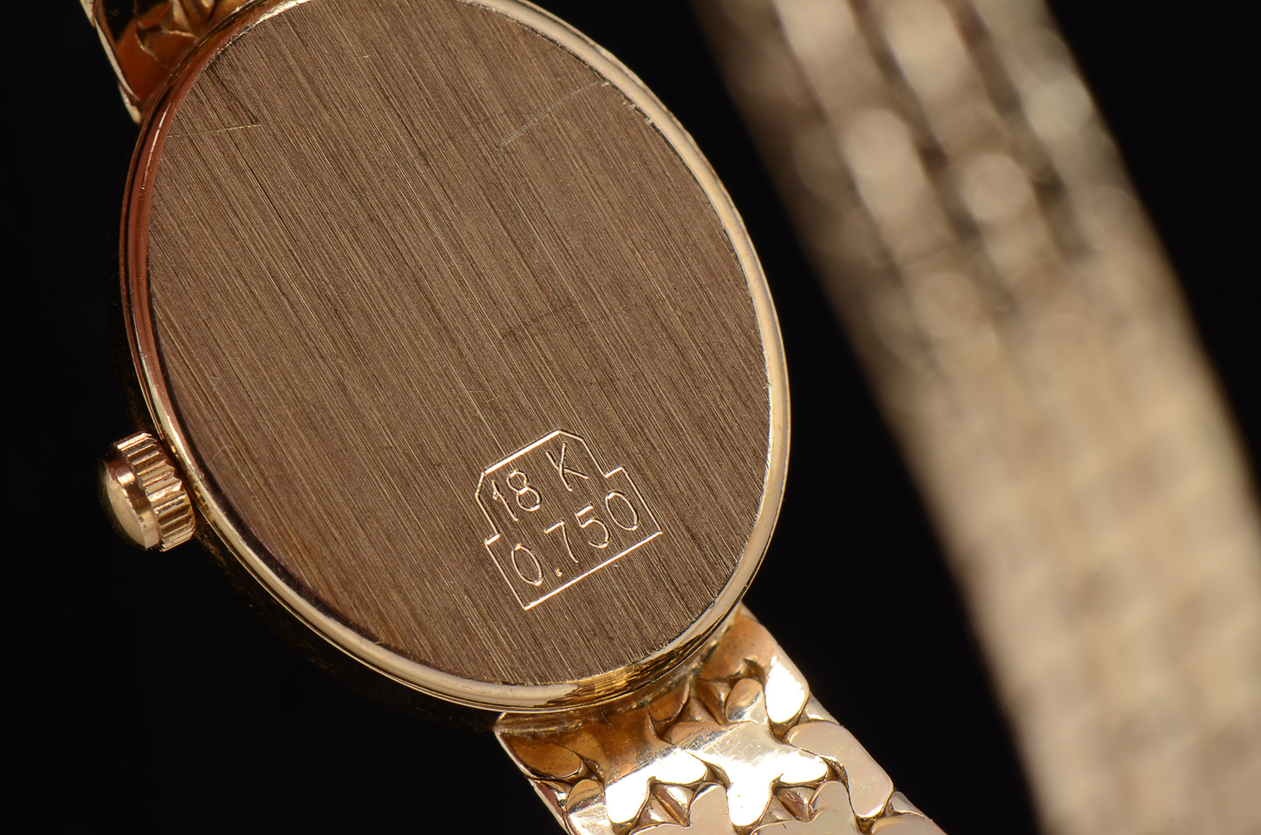 Women's Vicence 18K Yellow Gold Quartz Watch Bracelet