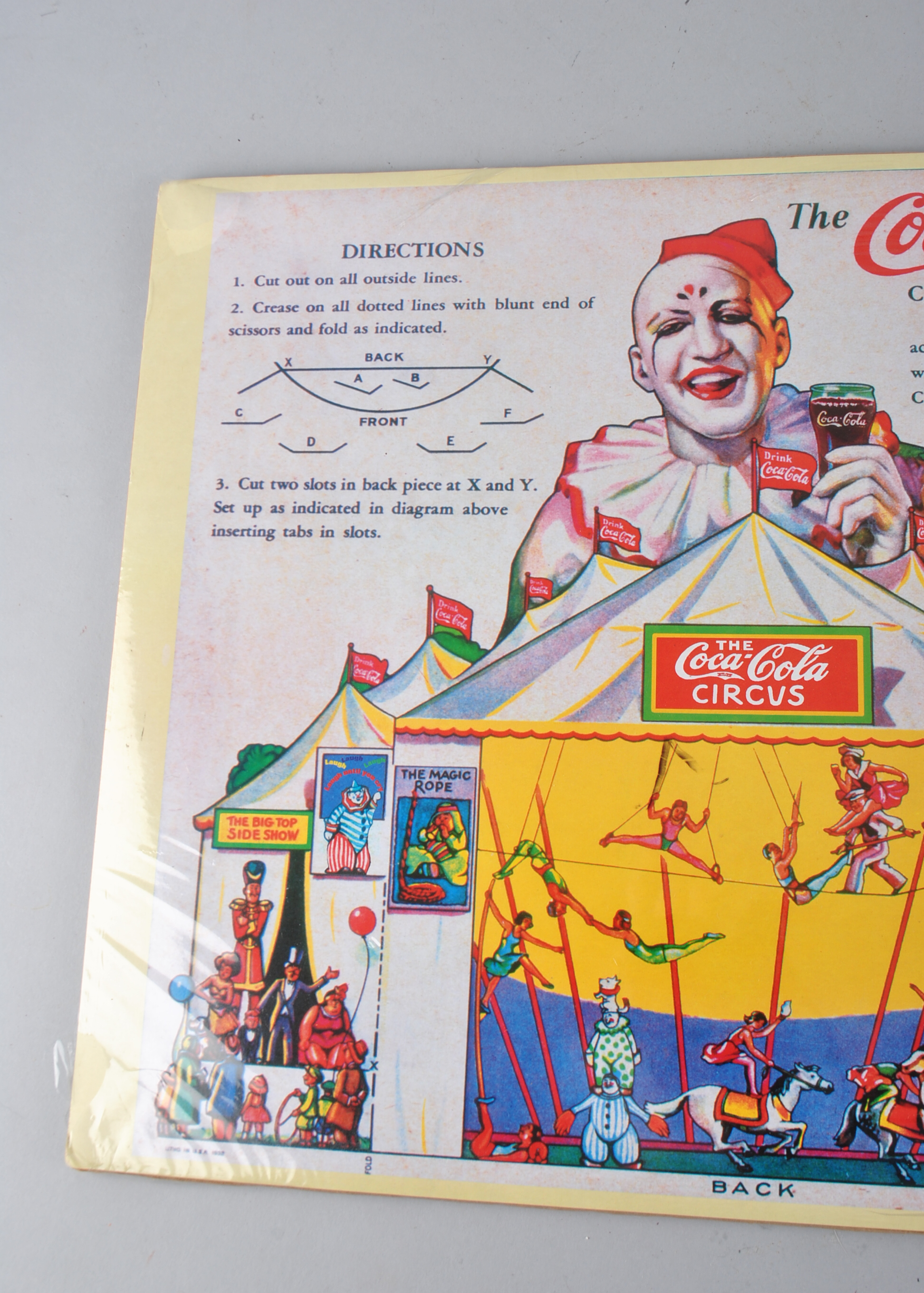 HO Scale Circus Theme Train Set