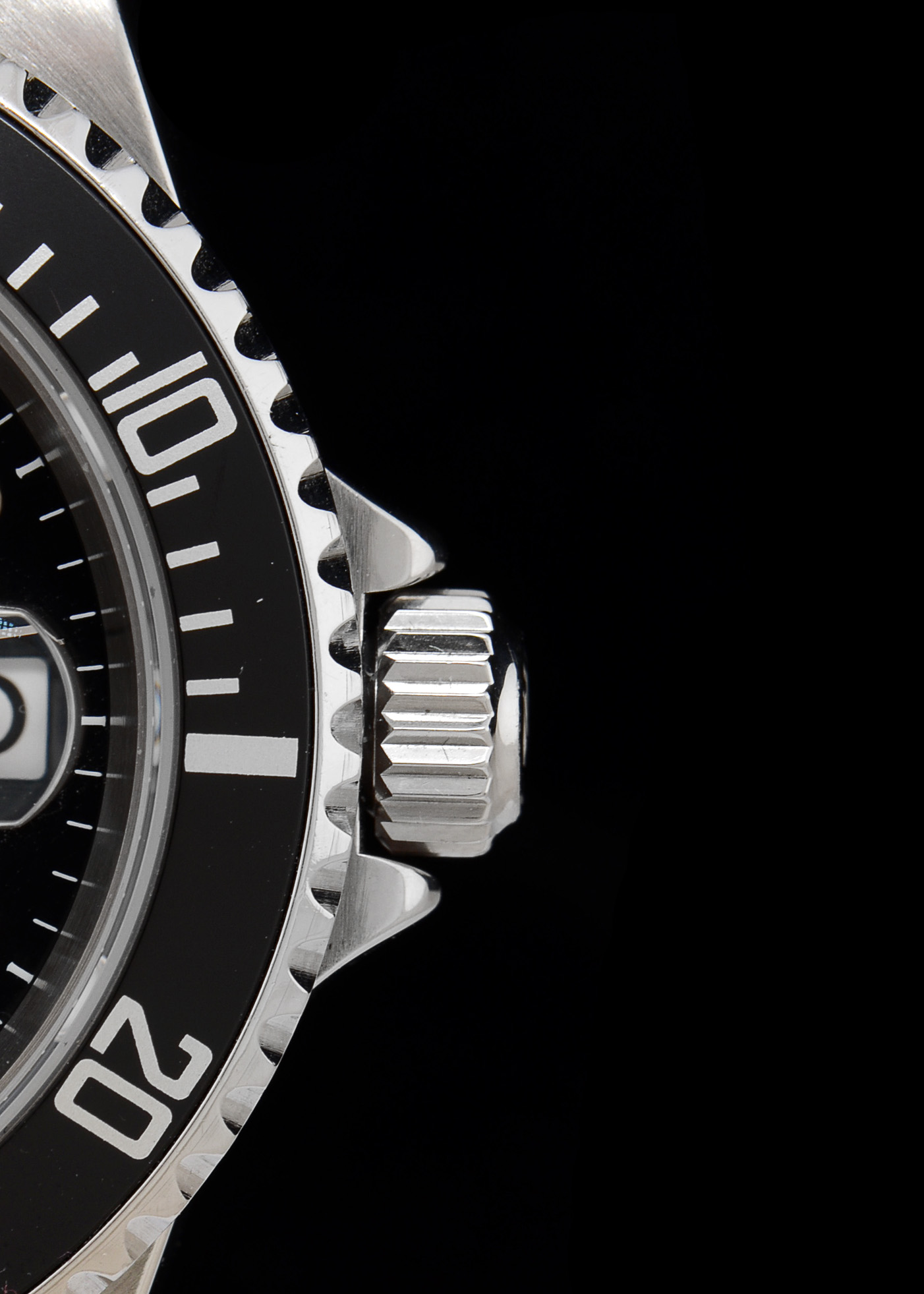 Men's Rolex Submariner Date Stainless Steel 16610 Black Automatic