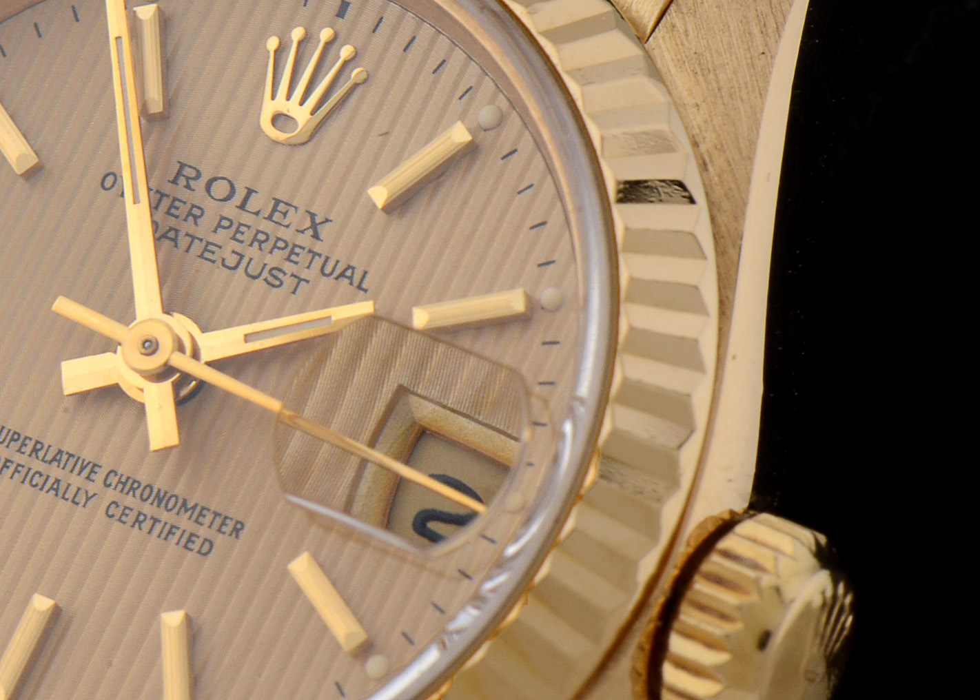 Rolex President 18K Solid Gold Champagne Tapestry Dial Automatic