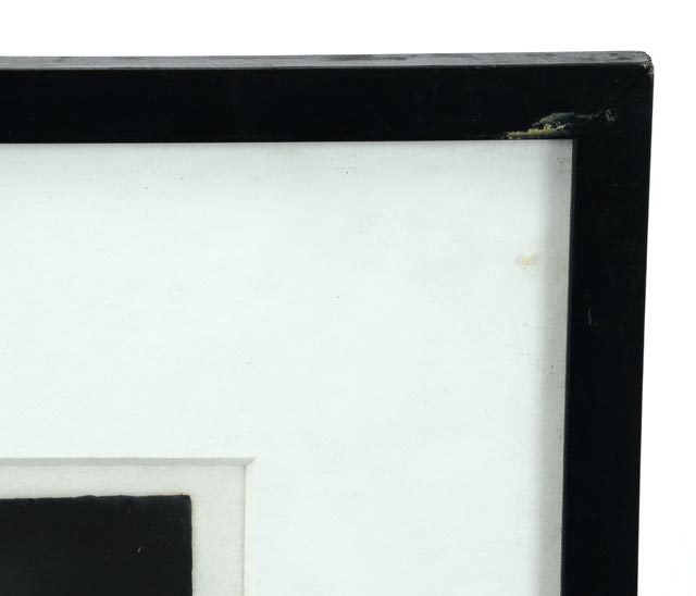 Norman Strike Linoleum Cut "The Artist at Work"