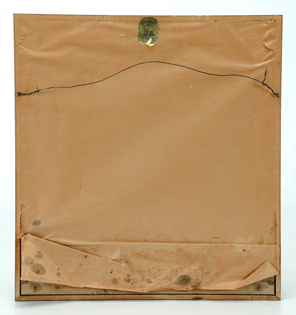 Norman Strike Linoleum Cut "The Artist at Work"