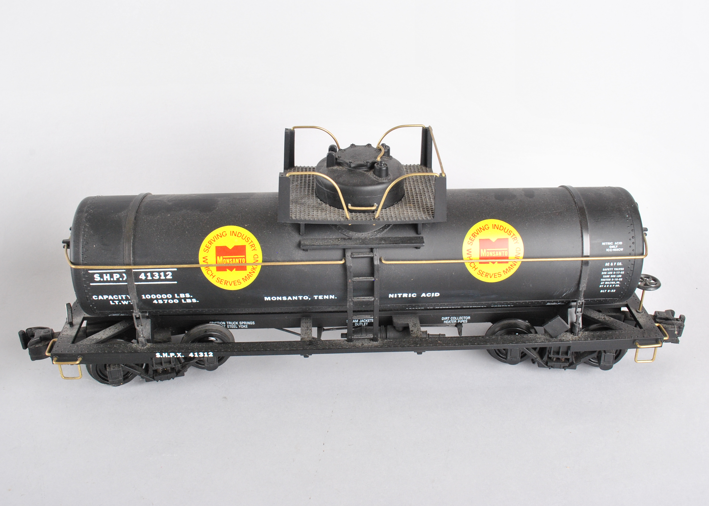 Assortment Of G-Scale Freight Cars, Tracks, And Accessories