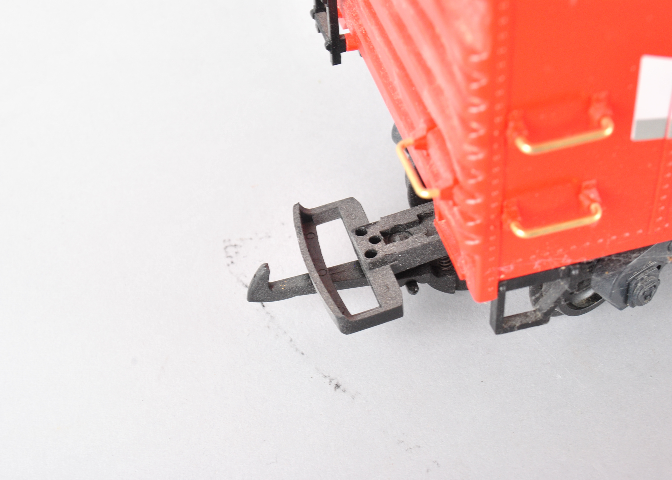 Assortment Of G-Scale Freight Cars, Tracks, And Accessories