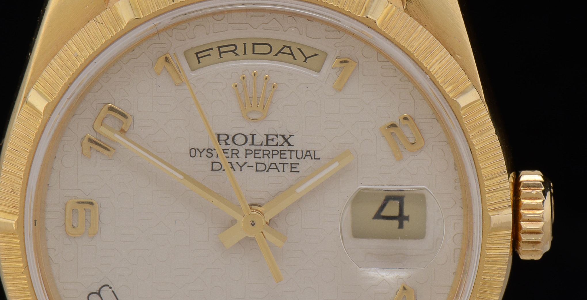 Men's Rolex 18K Yellow Gold Presidential Day/Date Watch