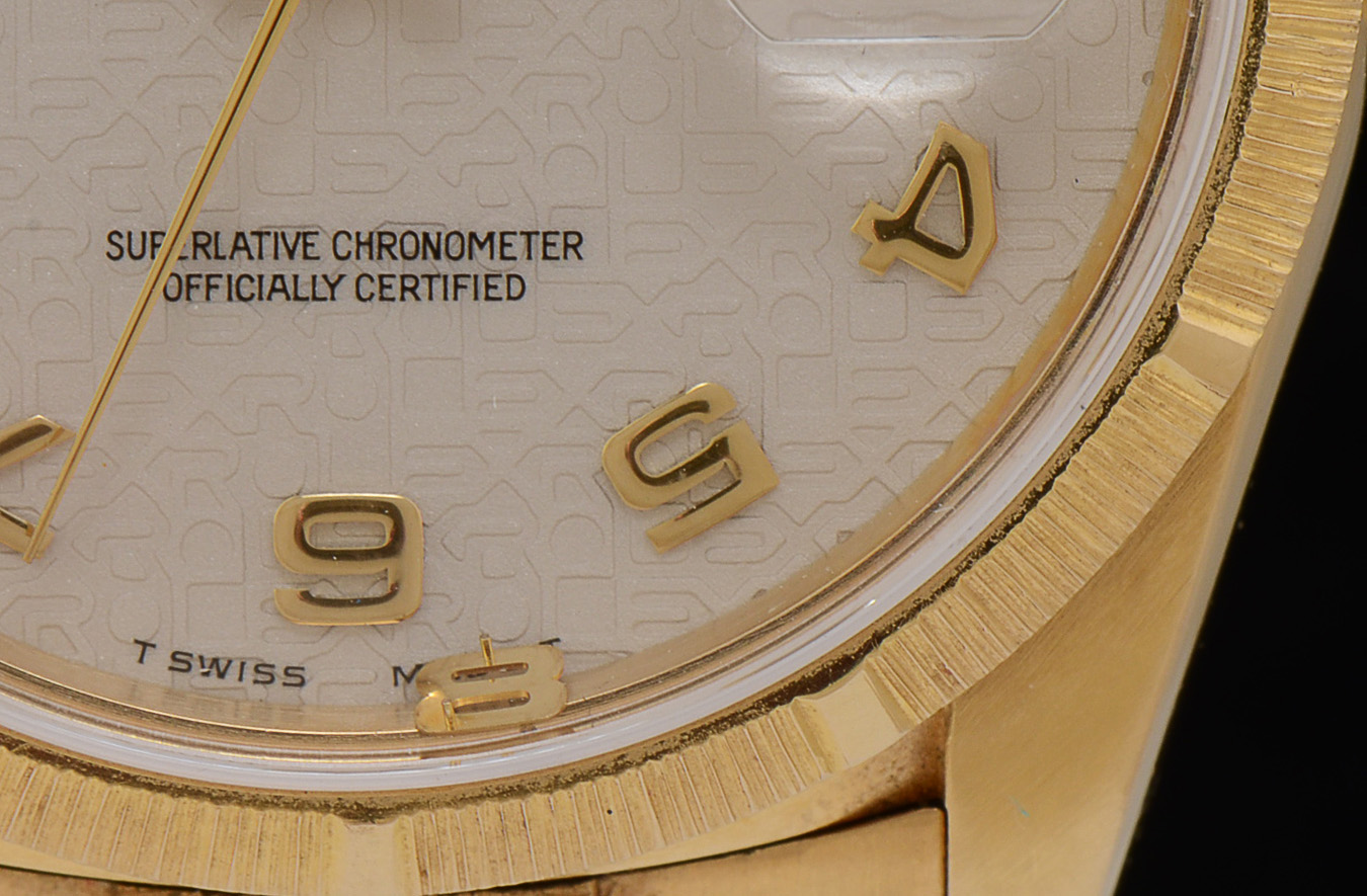 Men's Rolex 18K Yellow Gold Presidential Day/Date Watch