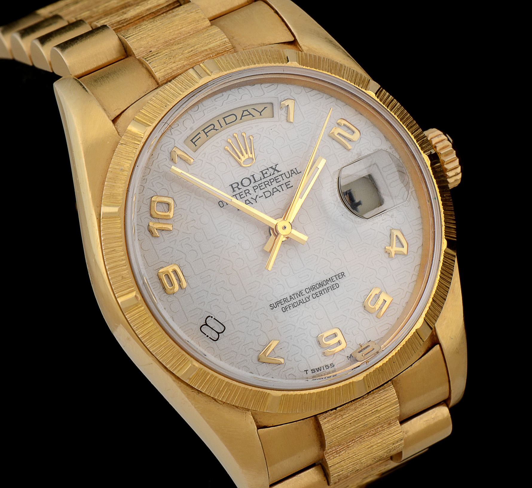 Men's Rolex 18K Yellow Gold Presidential Day/Date Watch