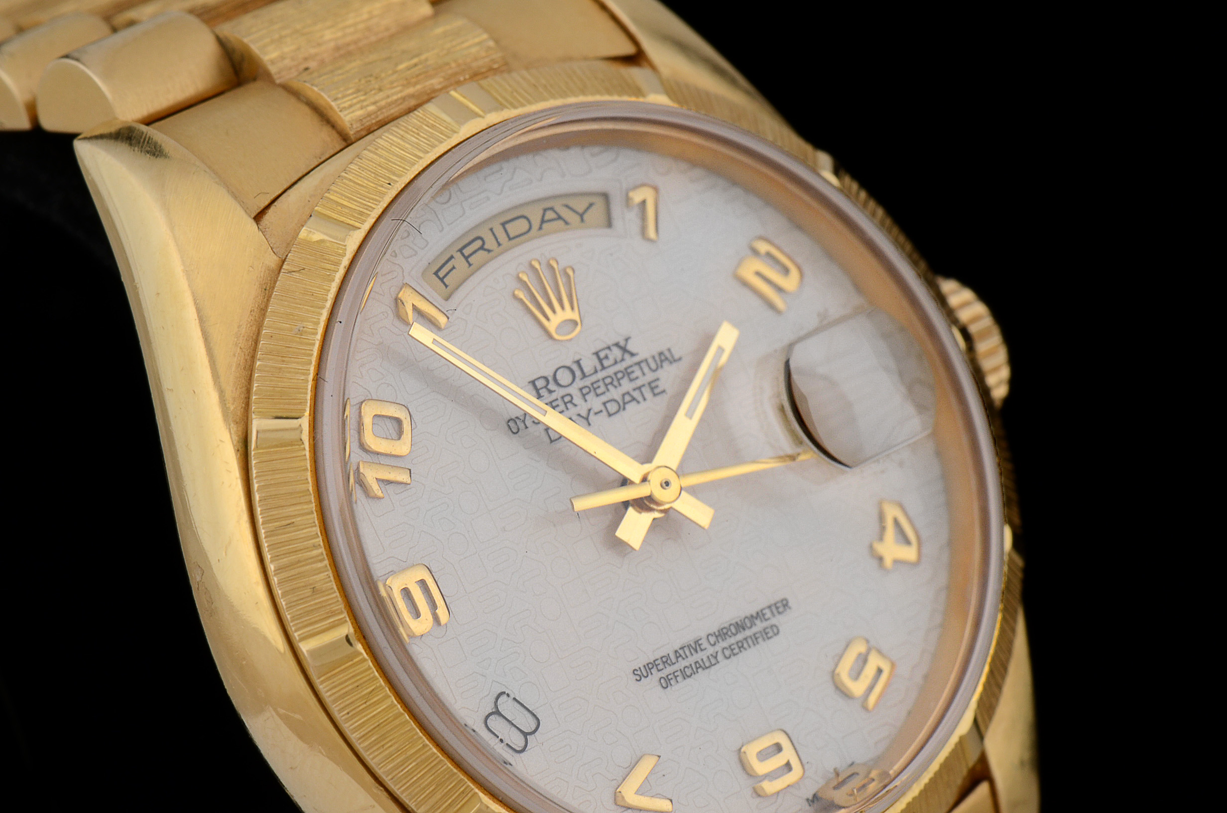 Men's Rolex 18K Yellow Gold Presidential Day/Date Watch