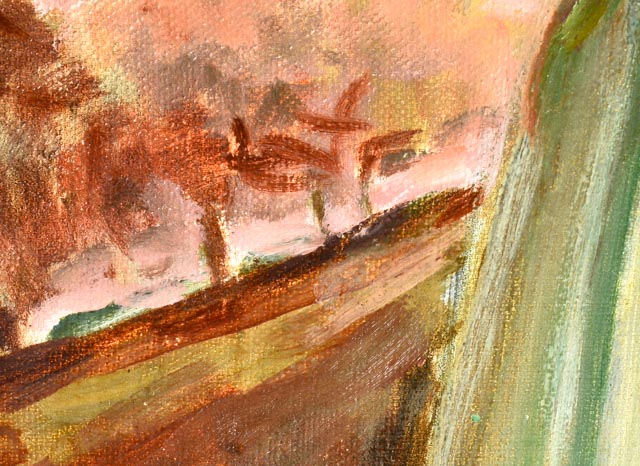 Copy Painting of George Romney's "Miss Juliana Willoughby"