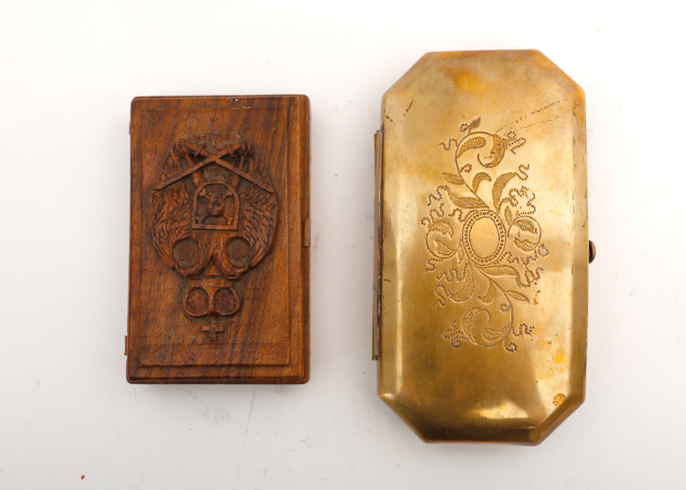 Two Antique Cigarette Cases
