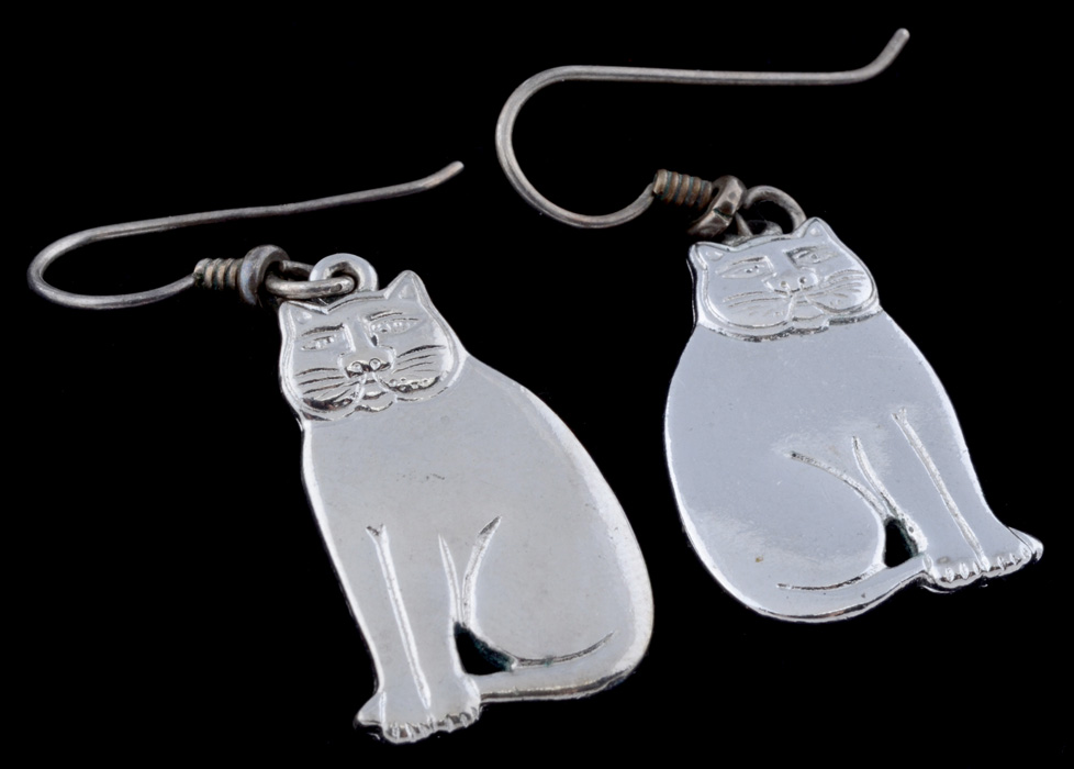 Sodalite Beaded Necklace, Red Jasper Earrings, and Laurel Burch