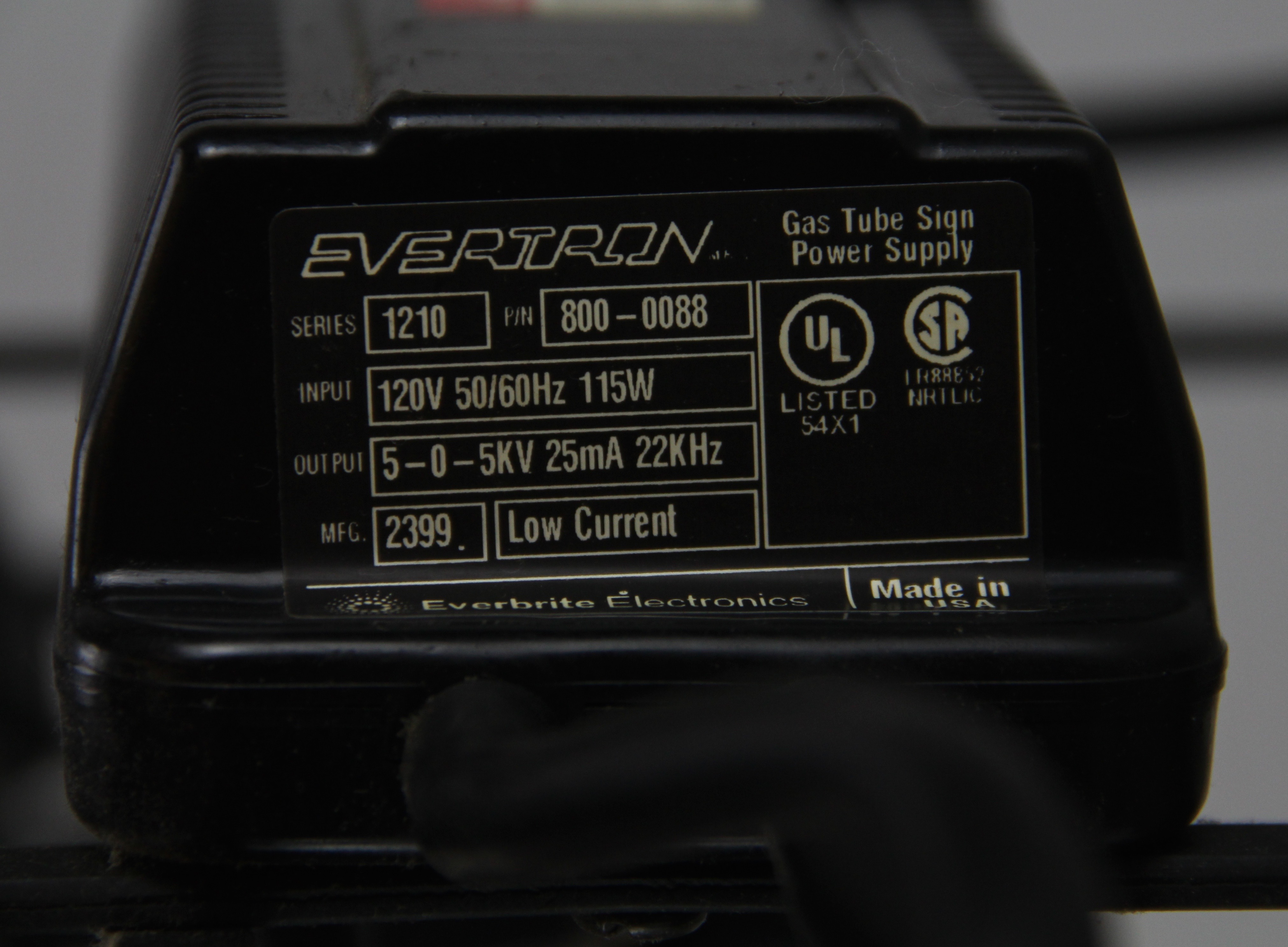 Budweiser Neon Sign with Chameleon