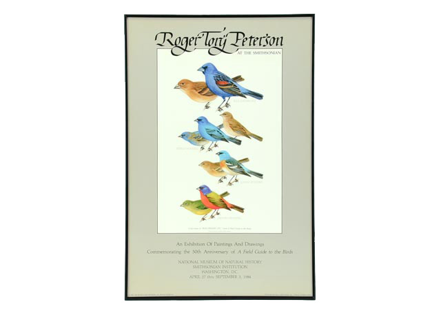 Robert Tory Peterson Smithsonian Exhibition Poster