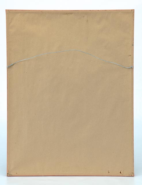 Catherine Grunewald Signed Folk Art Offset Lithograph