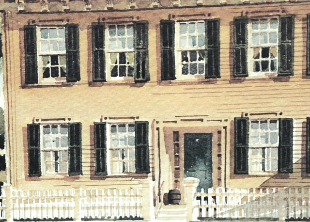 Paul N. Norton Offset Lithograph of Watercolor Painting