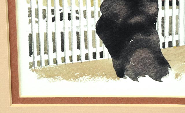 Paul N. Norton Offset Lithograph of Watercolor Painting