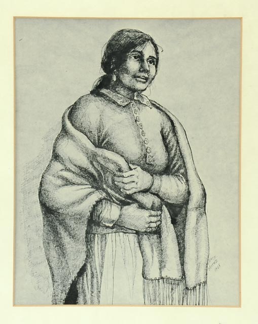 Mary Morez Offset Lithograph