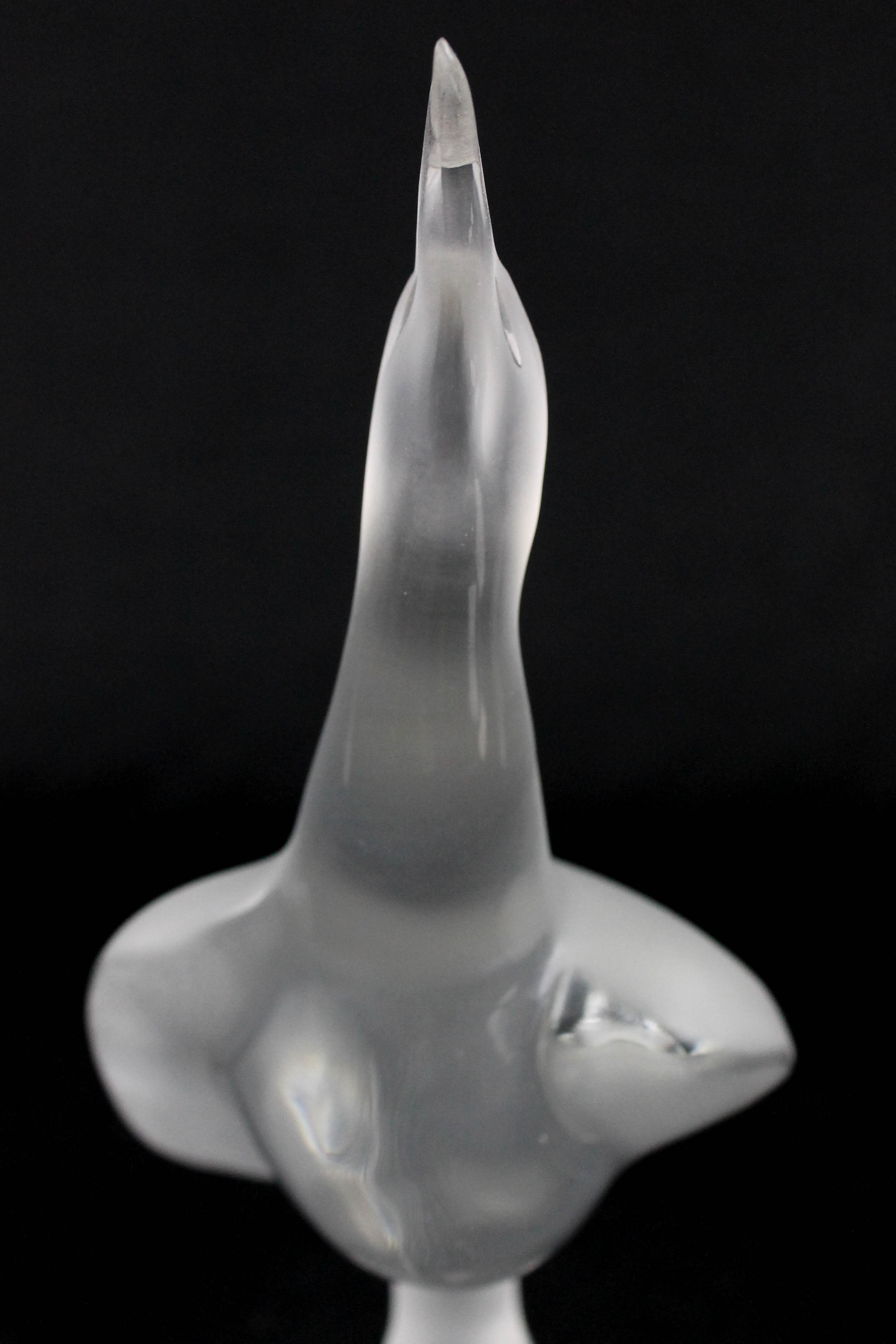 Trio of Lalique Crystal Birds