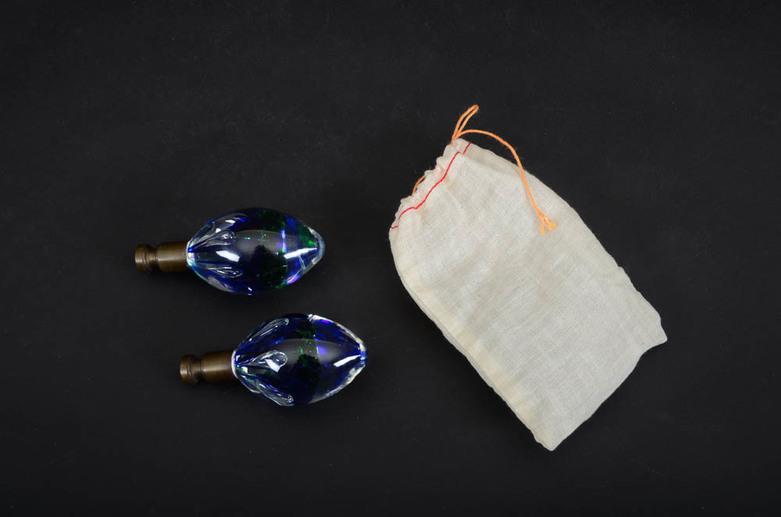 Hand Blown Glass Finials