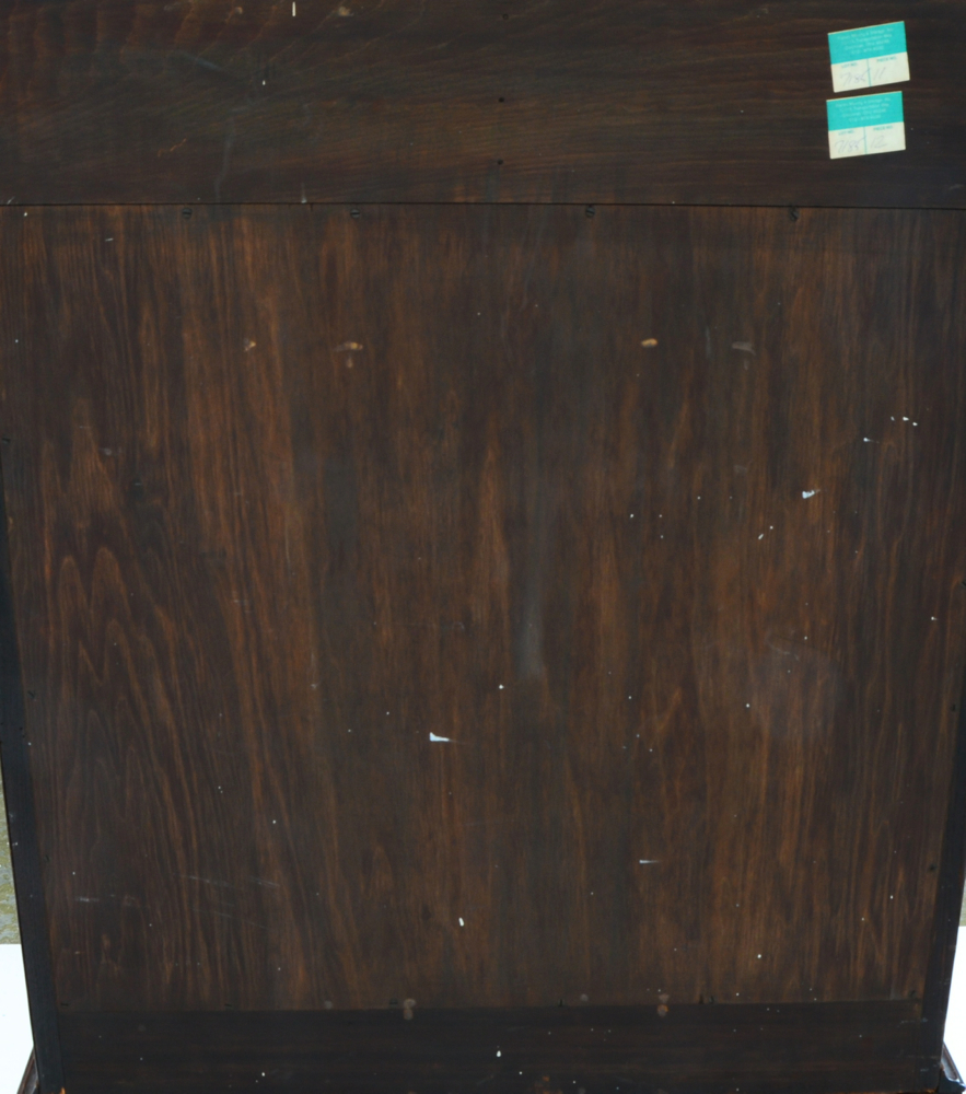 1920 Figured Walnut Chest on Chest Tall Dresser