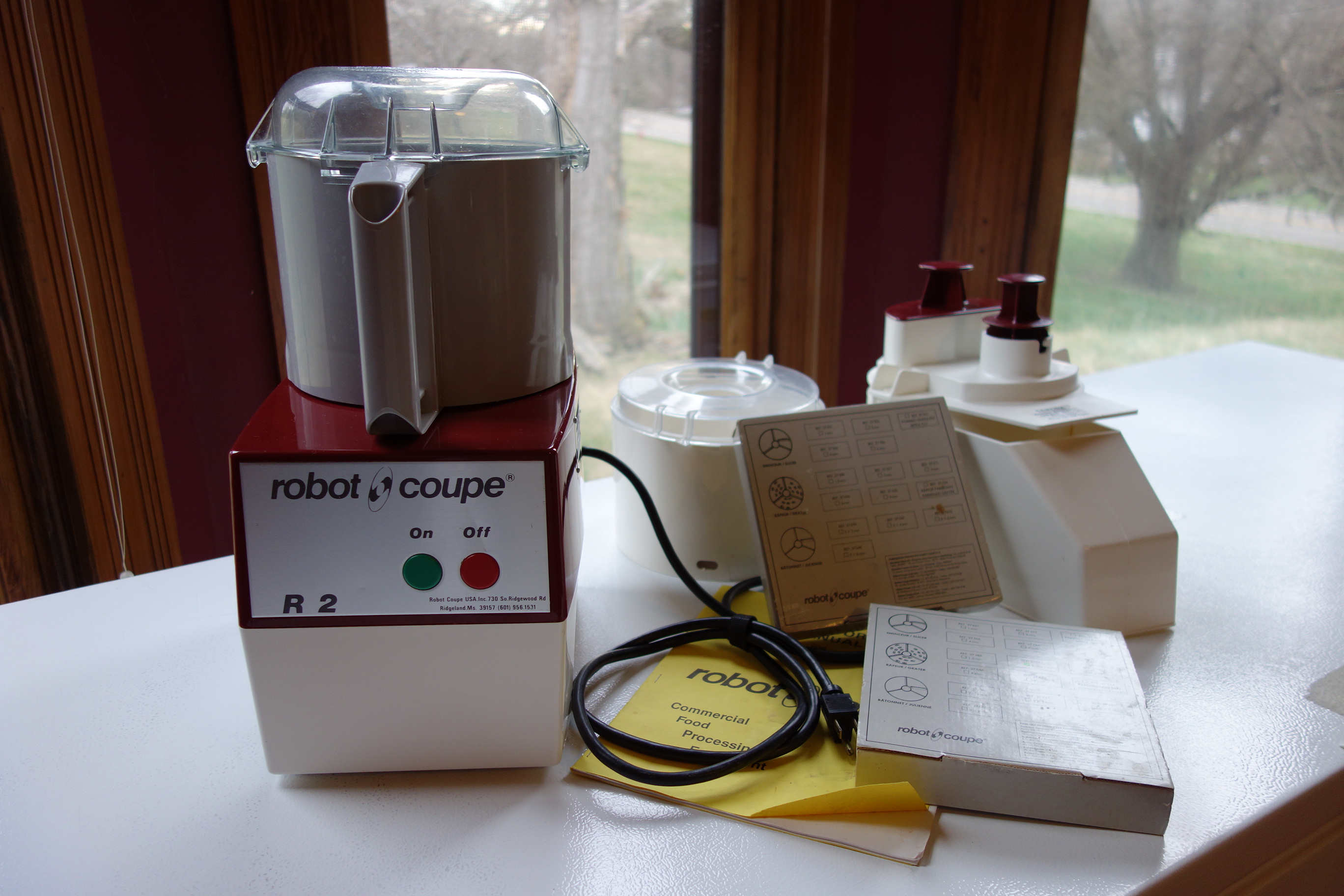 Robot Coupe Model R2 Commercial Food Processor