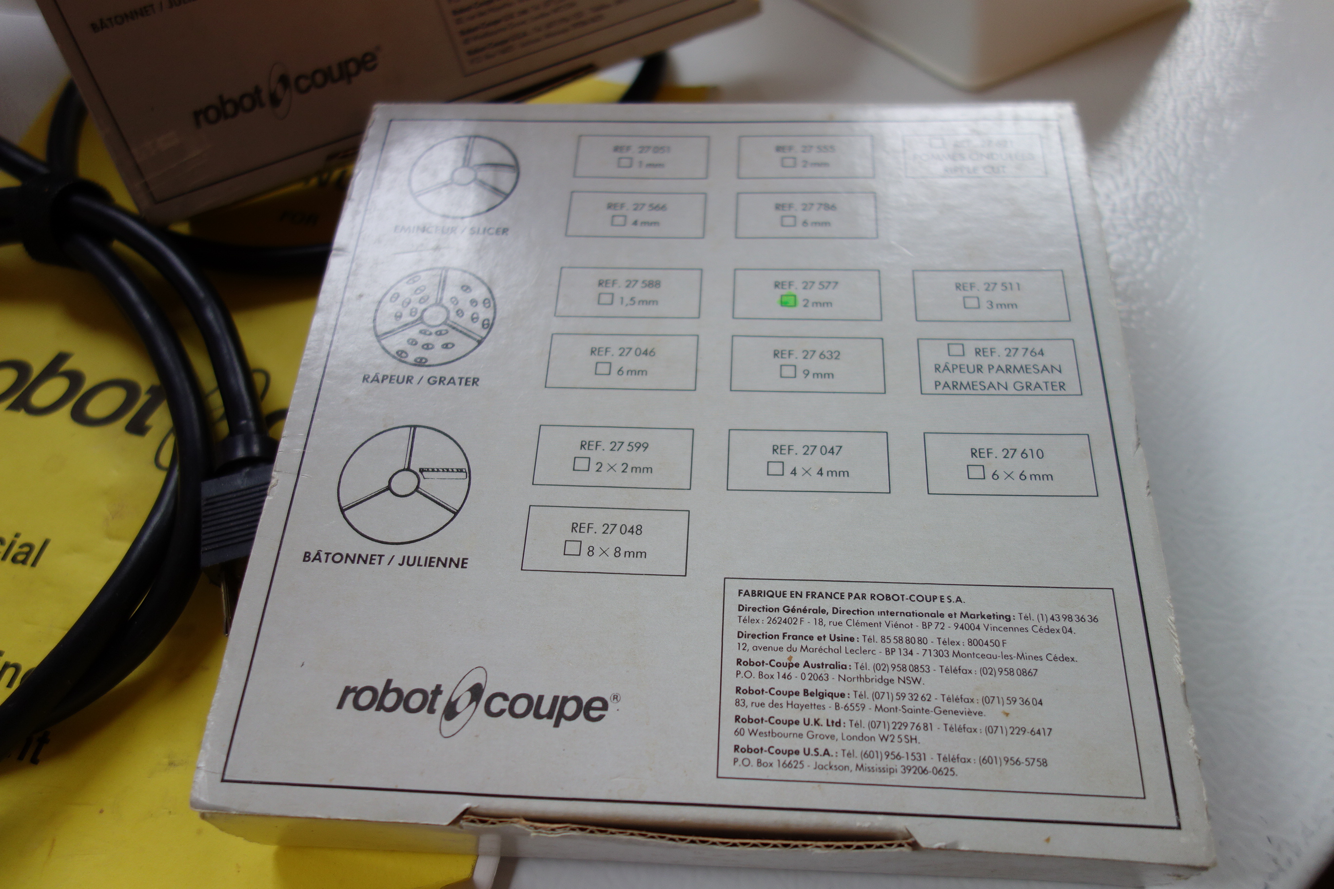 Robot Coupe Model R2 Commercial Food Processor