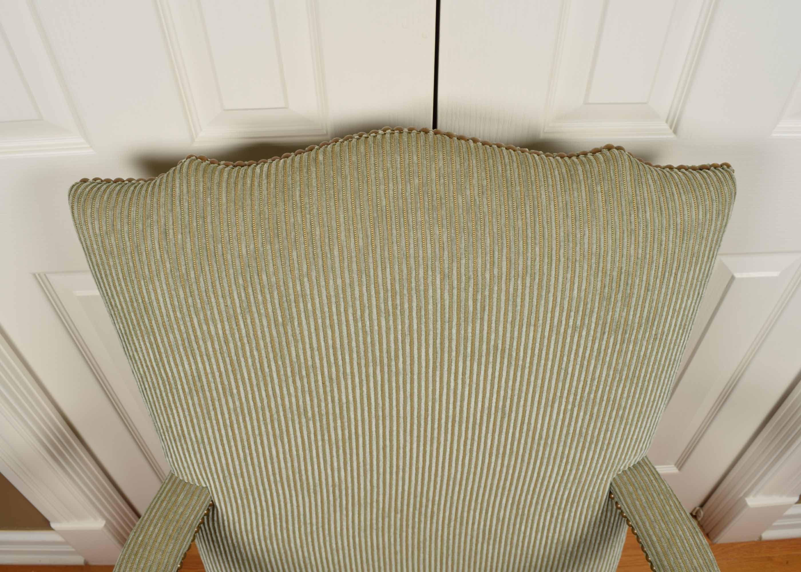 Upholstered Martha Washington Arm Chair