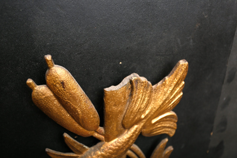 Pair of Large Cast Iron Architectural Details