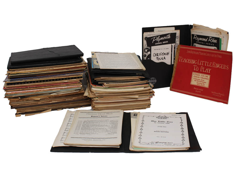An Assortment of Sheet Music