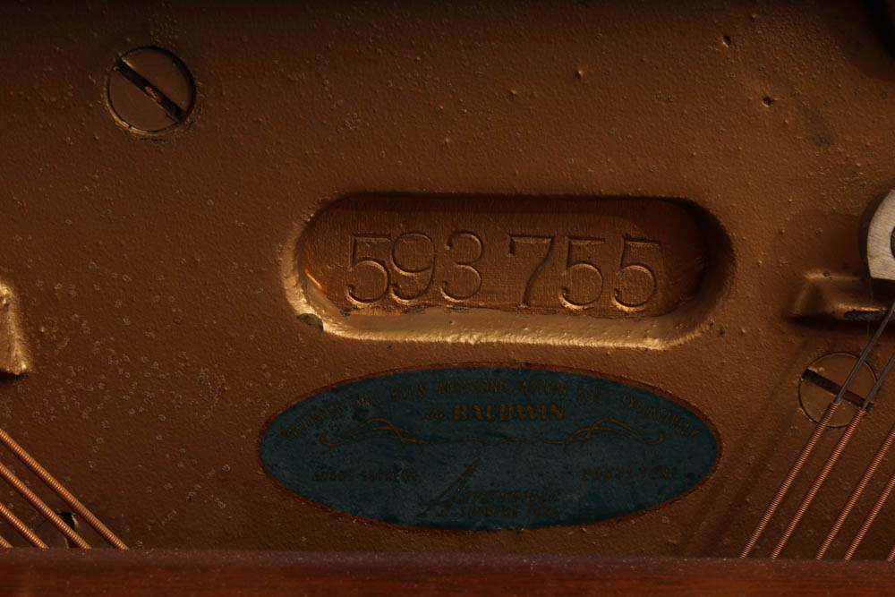 Baldwin Acrosonic Mahogany Piano