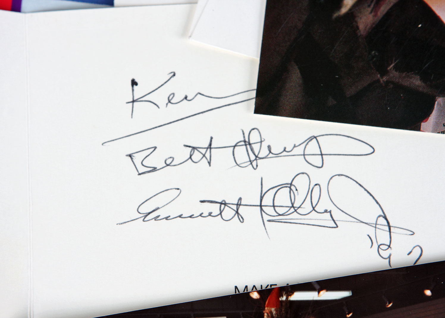 Signed Emmett Kelly, Jr. Memorabilia