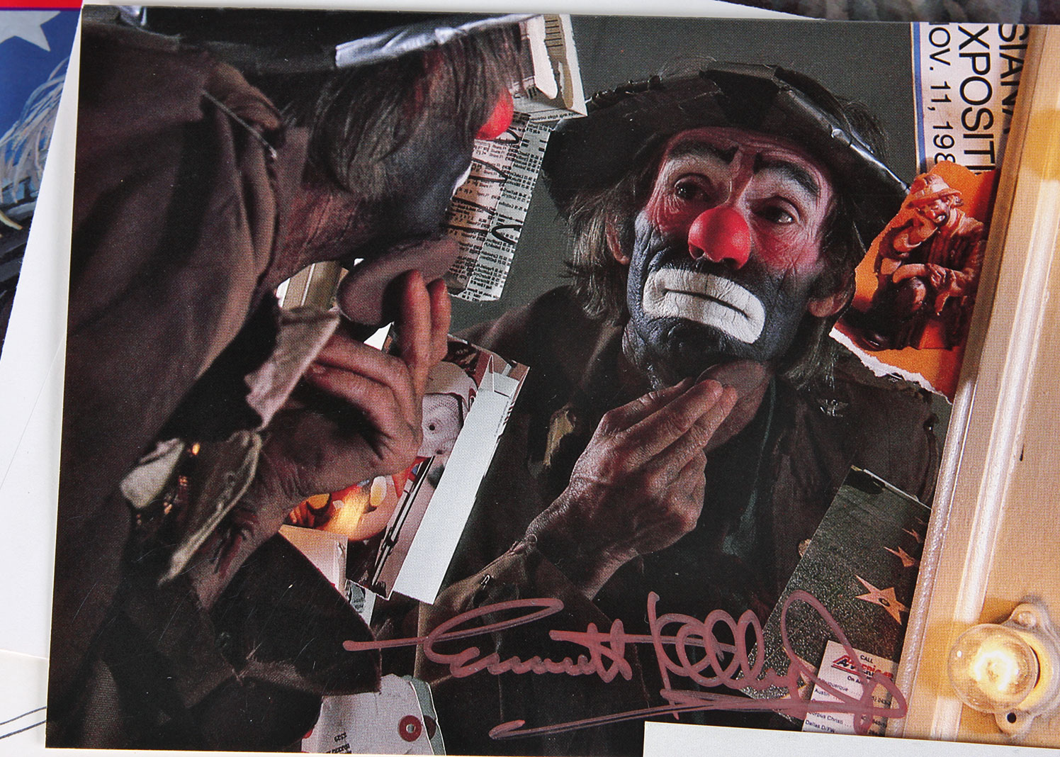 Signed Emmett Kelly, Jr. Memorabilia