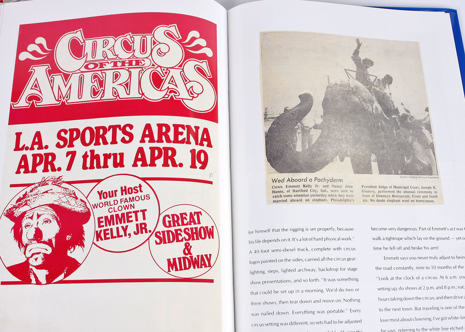 Signed Emmett Kelly, Jr. Memorabilia