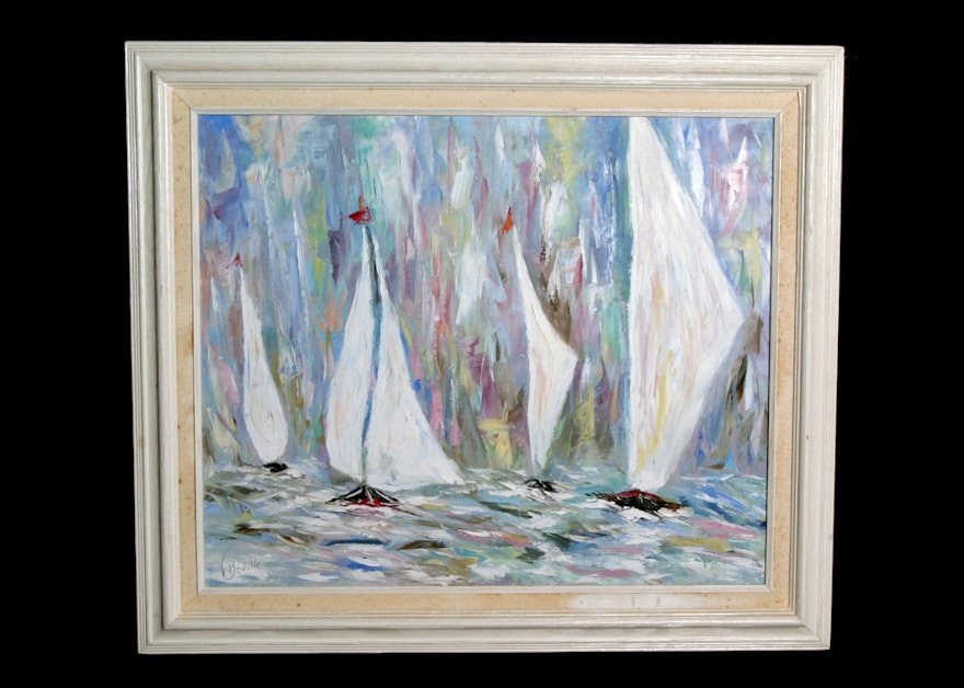 Original Oil on Canvas by Virginia Beville