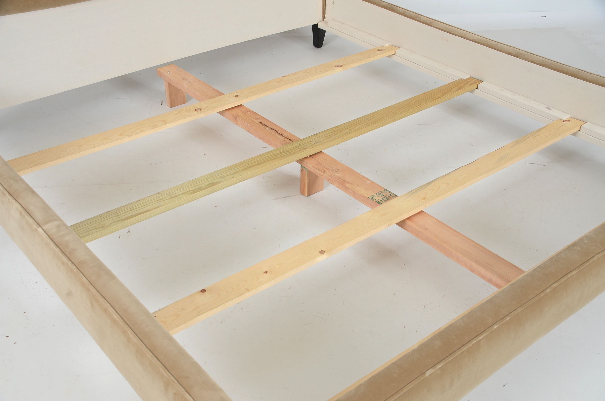 Large Scale King Size Velvet Bed