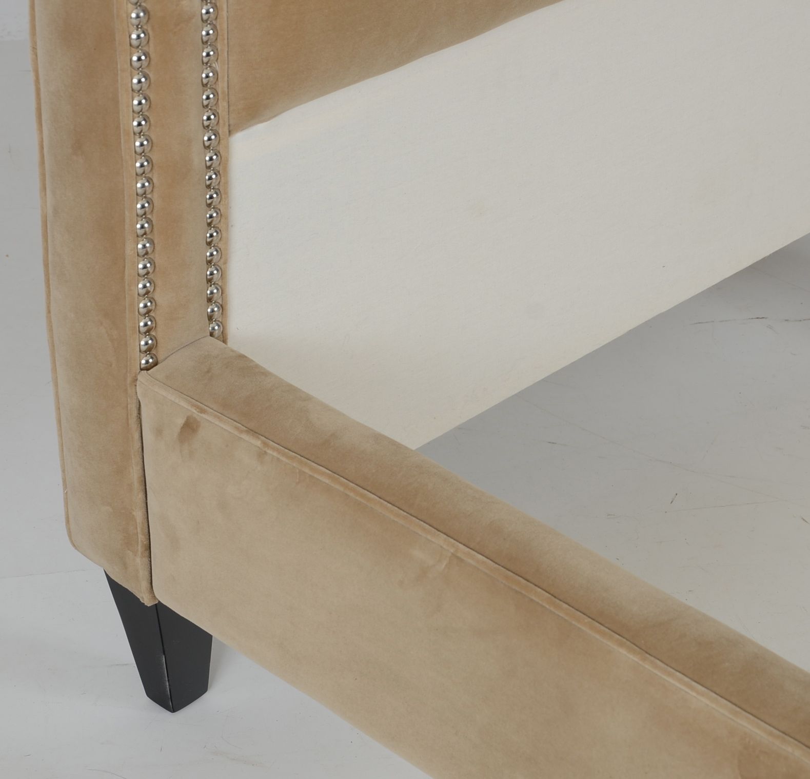 Large Scale King Size Velvet Bed