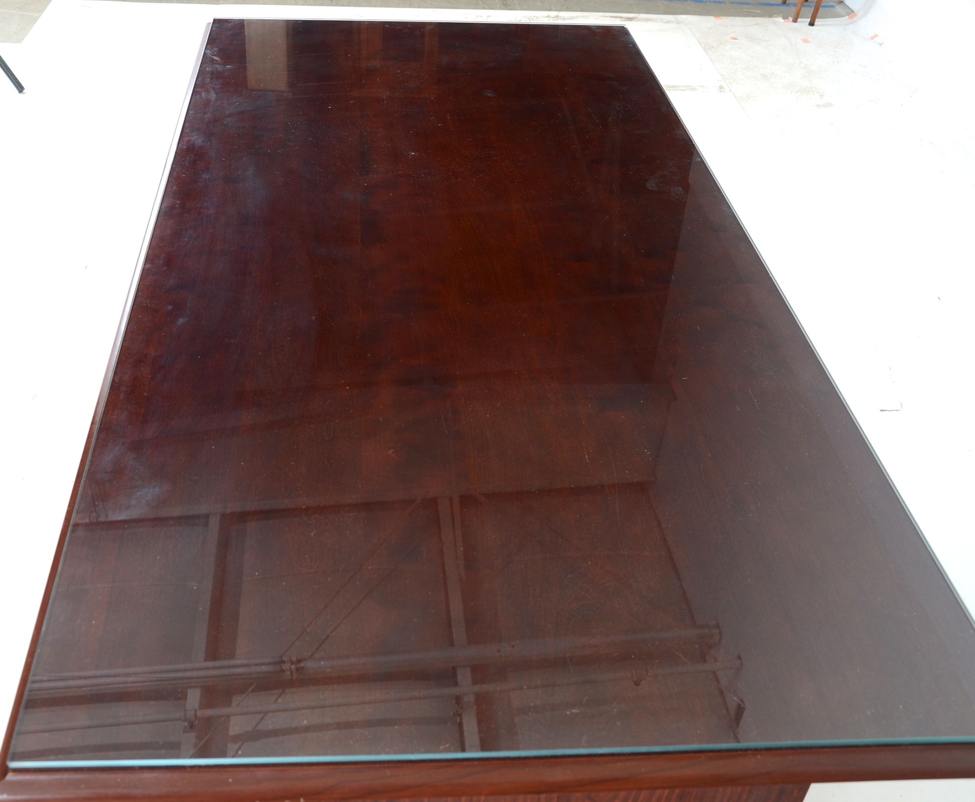 Cherry Finish Executive Desk