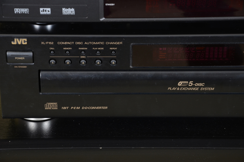 JVC CD Player and KLH DVD Player