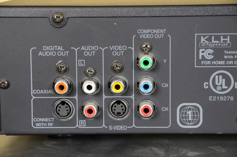 JVC CD Player and KLH DVD Player