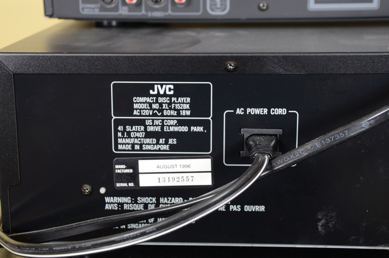 JVC CD Player and KLH DVD Player